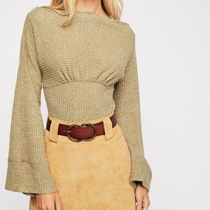 Free People Crazy On You Thermal Top